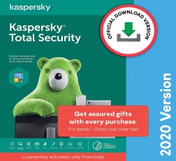 KASPERSKY TOTAL SECURITY 1 PC 1 YEAR (CODE EMAILED IN 2 HOURS - NO CD) LATEST VERSION
