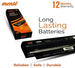 MENTE LAPTOP BATTERY COMPATIBLE FOR DELL INSPIRON15R 6CELL LONG LASTING SAFE AND RELIABLE