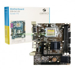 Zebronics Motherboard G41 Motherboard with Socket 775 RAM DDR3 Motherboard