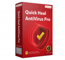 2 PC Quick Heal Antivirus Pro Latest Version 3 Years (DVD) 2 pc quick heal 3 year (DVD)