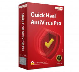 3 PCs Quick Heal Antivirus 1 Year (CD/DVD) Quick Heal 3 PCs 1 Year (CD/DVD)