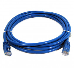 ADNET CAT6 PATCH CORD 3MTR 3M NETWORK CABLE PATCH CABLE COMPATIBLE WITH COMPUTER, LAPTOP, GRAY, WHITE, BLUE, ONE CABLE