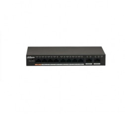 DAHUA 10 PORT SWITCH WITH 8 PORT POE AND 2 PORT UPLINK DH-PFS3010-8ET-65
