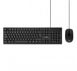 ARTIS C33 USB WIRED KEYBOARD AND MOUSE COMBO (BLACK)