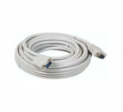 TERABYTE VGA CABLE 30 METER MALE TO MALE CORD 15 PIN CABLE,WHITE