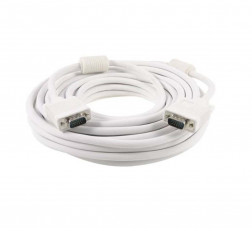 TERABYTE 5 METER VGA CABLE TERABYTE VGA CABLE 5 METER 5 M VGA CABLE (COMPATIBLE WITH LAPTOP, WHITE, ONE CABLE)