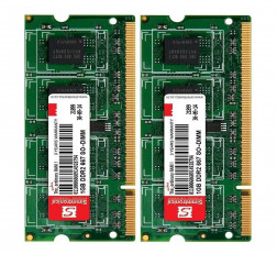 Simmtronics 1GB DDR2 Laptop RAM 667 MHz (PC 5300) with 3 Year Warranty (Pack of 2)
