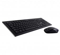 HP Keyboard and Mouse Combo 4SC12PA USB Wireless/Cordless Spill Resistance Keyboard and Mouse Combo