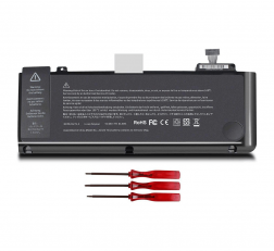 LAPTRIX LAPTOP BATTERY COMPATIBLE FOR A1322 A1278 MACBOOK PRO 13 INCH 13" MID 2012, LATE 2011,EARLY 2011,MID 2010, MID 2009 MB990LL/A MB991LL/A MC375LL/A MC374LL/A MD314LL/A MC724LL/A 6 CELL LAPTOP BATTERY