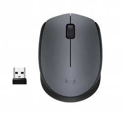 Logitech Mouse M170 Wireless Mouse Black