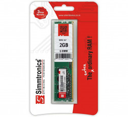 SIMMTRONICS 2GB DDR2 DESKTOP RAM 667 MHZ (PC 5300) WITH 3 YEAR WARRANTY