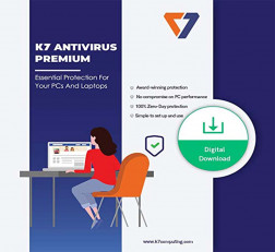 K7 Antivirus Premium 1 PC 1 Year (Email Delivery in 2 hours - No CD)