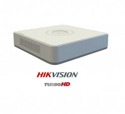 HIKVISION HD SERIES DS-7A04HQHI-K1 1080P 2MP 4 CHANNEL MINI TURBO DVR (WHITE)