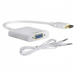 AD- NET HDMI TO VGA WITH AUDIO CABLE