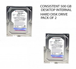CONSISTENT 500 GB DESKTOP INTERNAL HARD DISK DRIVE PACK OF 2