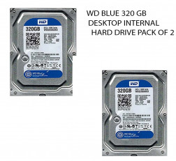 WD BLUE 320GB DESKTOP INTERNAL HARD DRIVE PACK OF 2