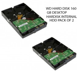 WD HARD DISK 160GB DESKTOP HARDISK INTERNAL HDD PACK OF 2