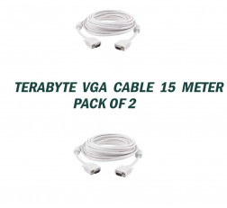 TERABYTE 15 METER VGA CABLE PACK OF 2