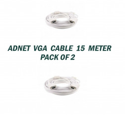 ADNET 15 METER VGA CABLE PACK OF 2