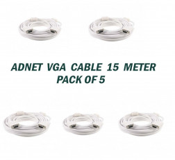 ADNET 15 METER VGA CABLE PACK OF 5