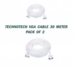 TECHNOTECH 30 METER VGA CABLE PACK OF 2
