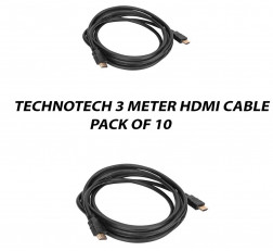 TECHNOTECH 3 METER HDMI CABLE PACK OF 10