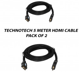 TECHNOTECH 5 METER HDMI CABLE PACK OF 2