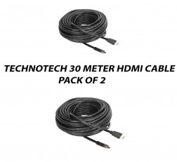 TECHNOTECH 30 METER HDMI CABLE PACK OF 2