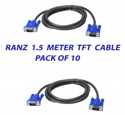 RANZ 1.5 METER VGA TFT CABLE PACK OF 10