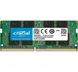 Crucial RAM 16GB DDR4 3200 MHz CL22 Laptop Memory CT16G4SFRA32A